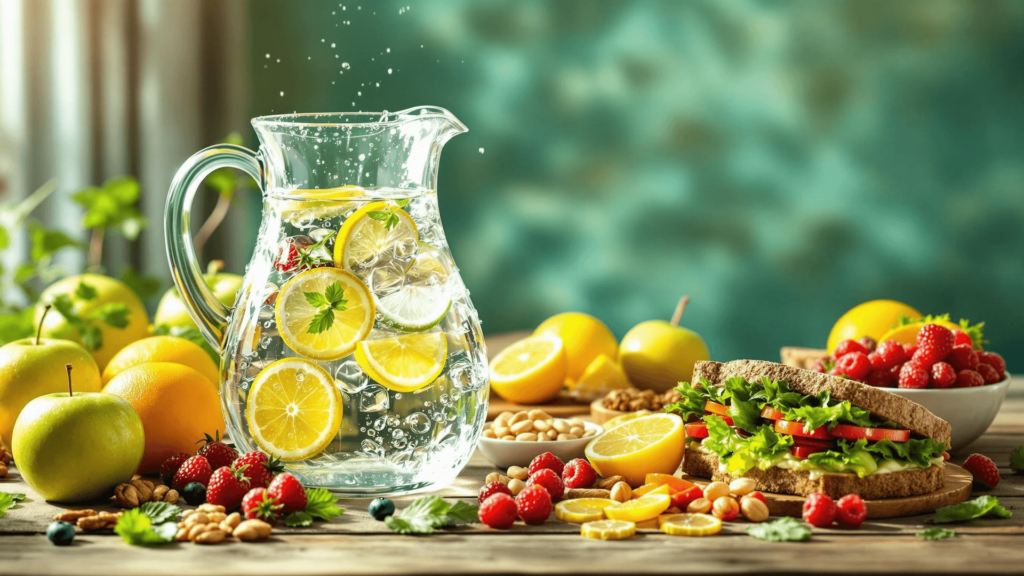 Stay Hydrated and Eat Well